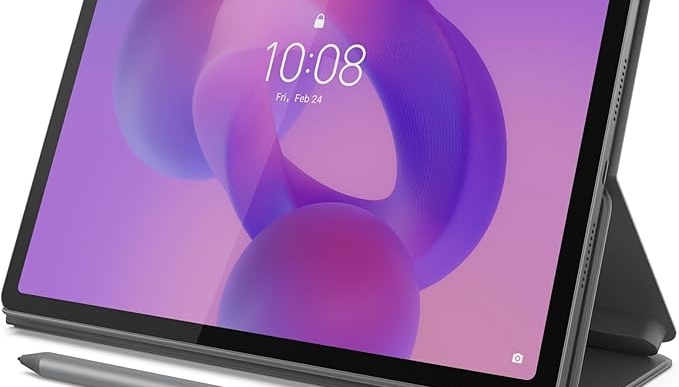 Lenovo Idea Tab – College Tablet – 11″ 2.5K IPS Touchscreen Display – 90Hz – MediaTek Dimensity 6300-4 GB Memory – 128 GB Storage – Integrated Arm Mali-G57 MC2 – Tab Pen and Folio Case