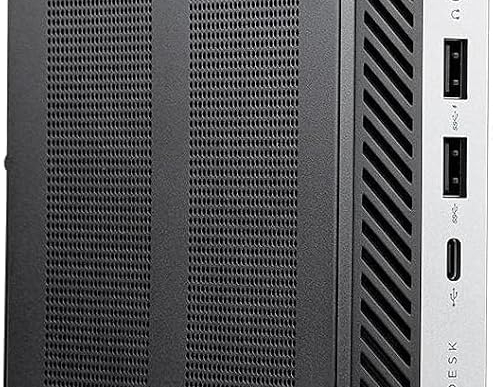HP EliteDesk 800 G5 High-Performance Mini PC Desktop Computer, 9th Gen Intel Core i5-9500T, 32GB DDR4 RAM, 512GB SSD, Keyboard & Mouse, 4K Support, WiFi, Windows 11 Pro (Renewed)