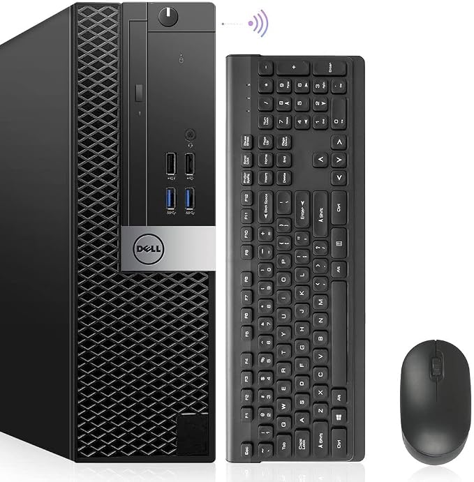 Dell Desktop Computer Windows 11 Pro OptiPlex 7040 i7 Refurbished Small Form Factor PC, i7-6700 3.40GHz,32GB Ram DDR4 New 1TB M.2 NVMe SSD,AX210 Built-in WiFi 6E, HDMI 3 Monitor Support (Renewed) Dell Desktop Computer Windows 11 Pro OptiPlex 7040 i7 Refurbished Small Form Factor PC, i7-6700 3.40GHz,32GB Ram DDR4 New 1TB M.2 NVMe SSD,AX210 Built-in WiFi 6E, HDMI 3 Monitor Support (Renewed)