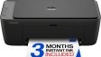 HP DeskJet 2955 Wireless All-in-One Color Inkjet Printer, Scanner, Copier, Best-for-Home, 3 Month Trial of Instant Ink Included, AI-Capable (A24HJA)