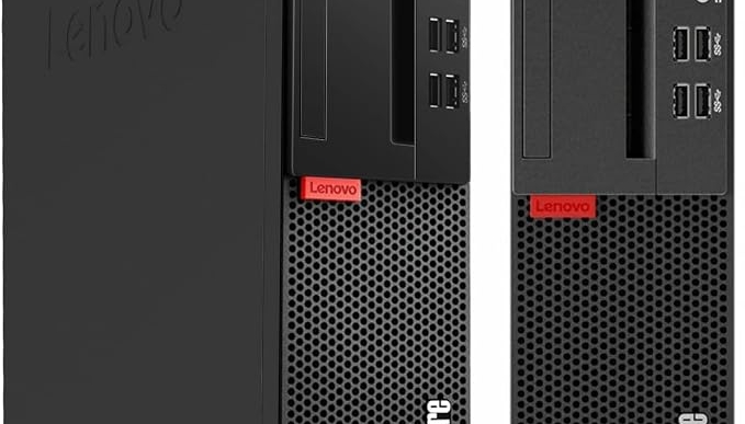 Lenovo ThinkCentre M710 SFF Desktop Computer PC, 6th Gen Core 3.70GHz, 8GB RAM, 256GB SSD, VGA, Keyboard and Mouse, WiFi, BT, Windows 11 Pro (Renewed)