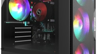 Pre-Built PC, i5 CPU Up to 3.6GHz, Integrated Graphics Only, 256 GB M.2, 8 GB RAM Cheap Budget Gaming PC, RGB Fans x 3, Win 11 Home，WiFi 6 + BT 5.3, 400W PSU (i5+No GPU+8GB+256GB)