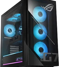 ASUS ROG GM700 (2026) Gaming Desktop PC, AMD Ryzen™ 7 9800X3D Processor, NVIDIA® GeForce RTX™ 5080, 2TB M.2 NVMe™ PCIe® 4 SSD, 32GB DDR5 RAM, Windows 11 Home, GM700TZ-PS787